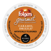 Folgers 6680 Caramel Drizzle Coffee K-Cups, 24/box