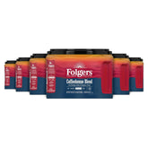 Folgers Coffeehouse Blend Medium Dark Roast Ground Coffee, 22.6 Ounces (Pack of 6)