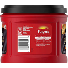 Folgers Black Silk Dark Roast Ground Coffee, 24.2 Ounces