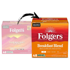 Folgers K Cups (Breakfast Blend, 12 Count (Pack of 4))