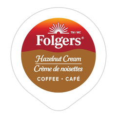 Folgers Hazelnut Cream K-Cup Coffee Pods 12 Count
