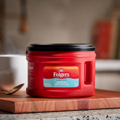 Folgers Simply Smooth Mild Roast Ground Coffee, 23 Ounce (Pack of 6), Gentle on Your Stomach