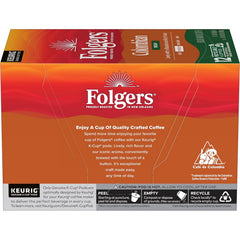Folgers Colombian Decaf Medium Roast Coffee, 12 Keurig K-Cup Pods