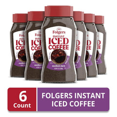 Folgers Instant Iced Coffee, 7 Ounce (Pack of 6)