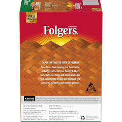 Folgers 100% Colombian Decaf Medium Roast Coffee, 96 Keurig K-Cup Pods