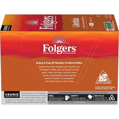 Folgers Colombian Medium Roast Coffee, 12 Keurig K-Cup Pods
