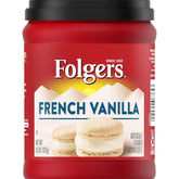 Folgers French Vanilla Flavored Ground Coffee, 11.5 Ounces