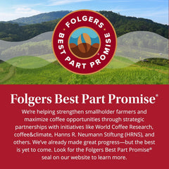 Folgers Simply Smooth Ground Coffee, Mild Roast, 27 Oz. Canister