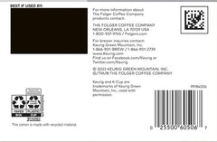 1850 by Folgers Pioneer Blend Medium Roast Coffee, 10 Keurig K-Cup Pods (Pack of 4)