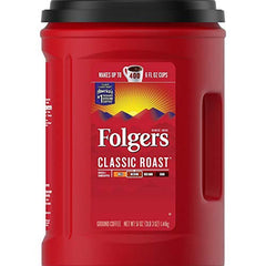 AMWU Folgers Classic Roast Ground Coffee (51 oz.)-set of 4