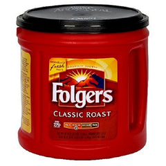 Folgers Classic Roast Coffee, Medium Roast Ground Coffee, 39 Ounces