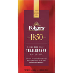 1850 Trailblazer Medium-Dark Roast Ground Coffee, 12 oz