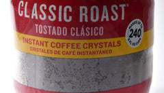 Folgers Coffee Classic Roast 100% Pure Instant 16oz (Pack of 2)