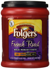Folgers French Roast Medium Dark Coffee 10.3 oz