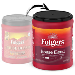 Folgers House Blend Ground Coffee, Medium Roast, 9.6 Ounce (Pack of 3)