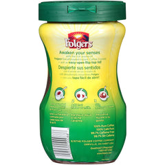 Folgers Folgers House Blend Medium Roast Ground Coffee, Decaf Instant, 10.3 Oz