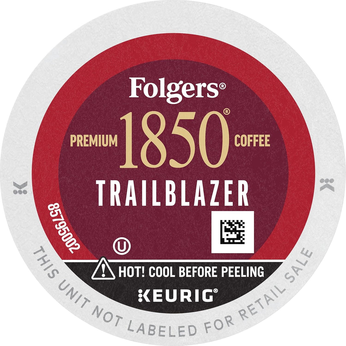 1850 Coffee Trailblazer Medium Dark Roast Coffee, 96 K Cups for Keurig Coffee Makers, Medium Roast, 96Count