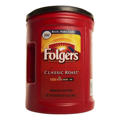 Folgers Classic Medium Roast Coffee, 5-Pack of 48 Ounce Cans